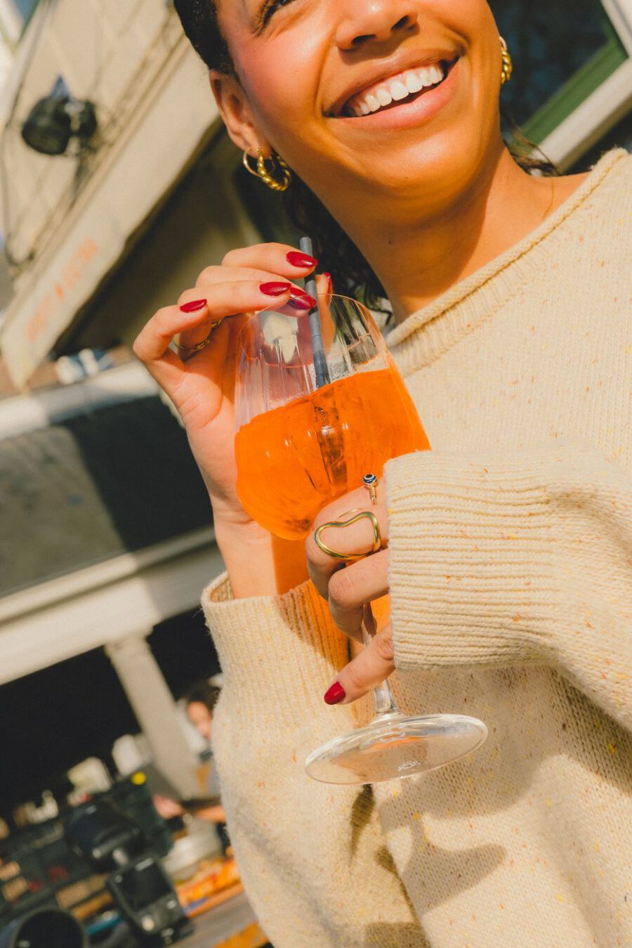 Spritz aan de haven